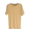Camel Ribbed T-shirt