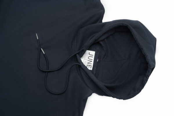 Classic Navy Back Panel Hoodie - Image 4